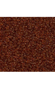 Miyuki rocailles Perlen 15/0 - Dark topaz 15-134